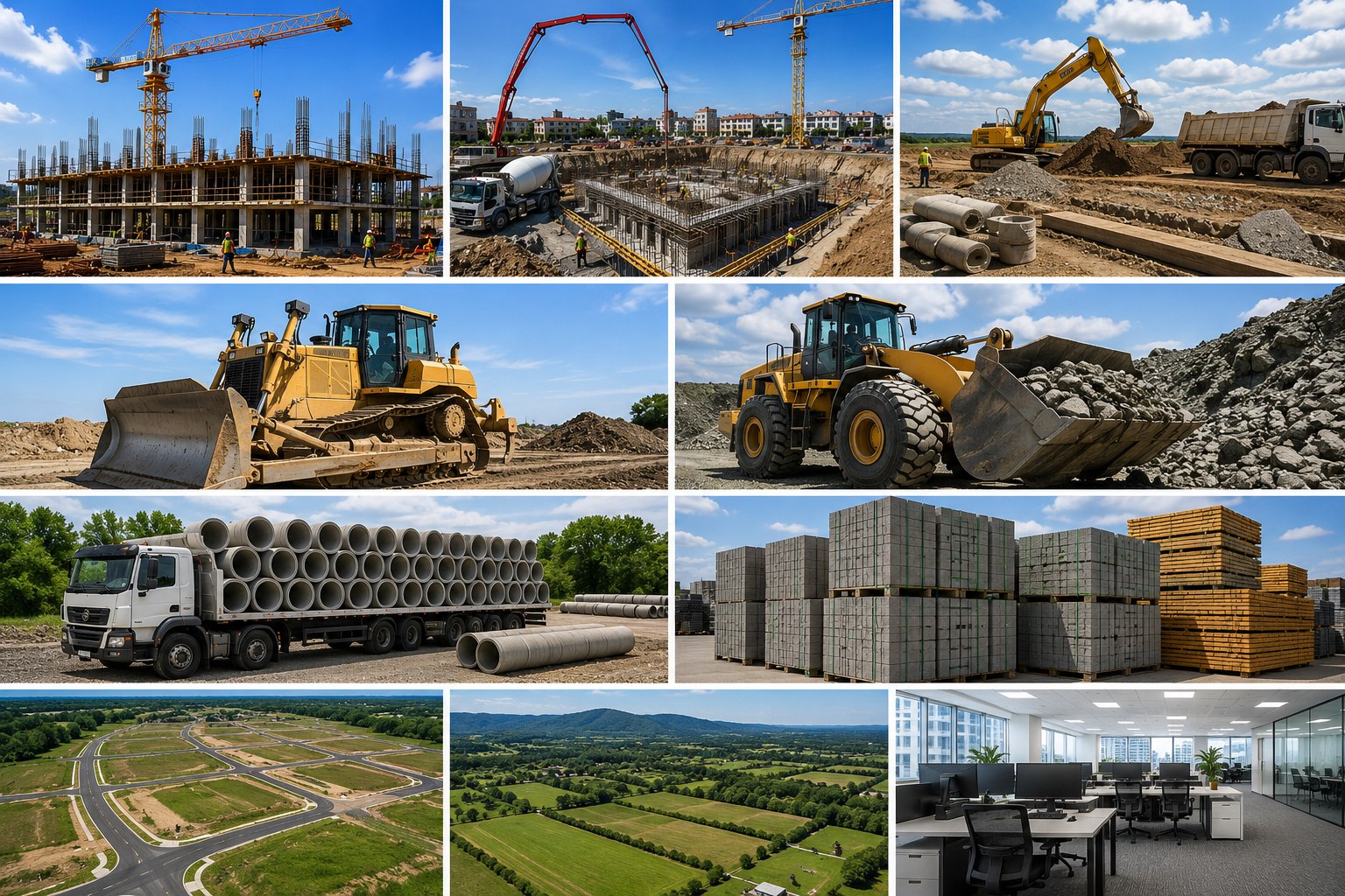 Heavy Equipment Rental & Industrial Support Vision service image
